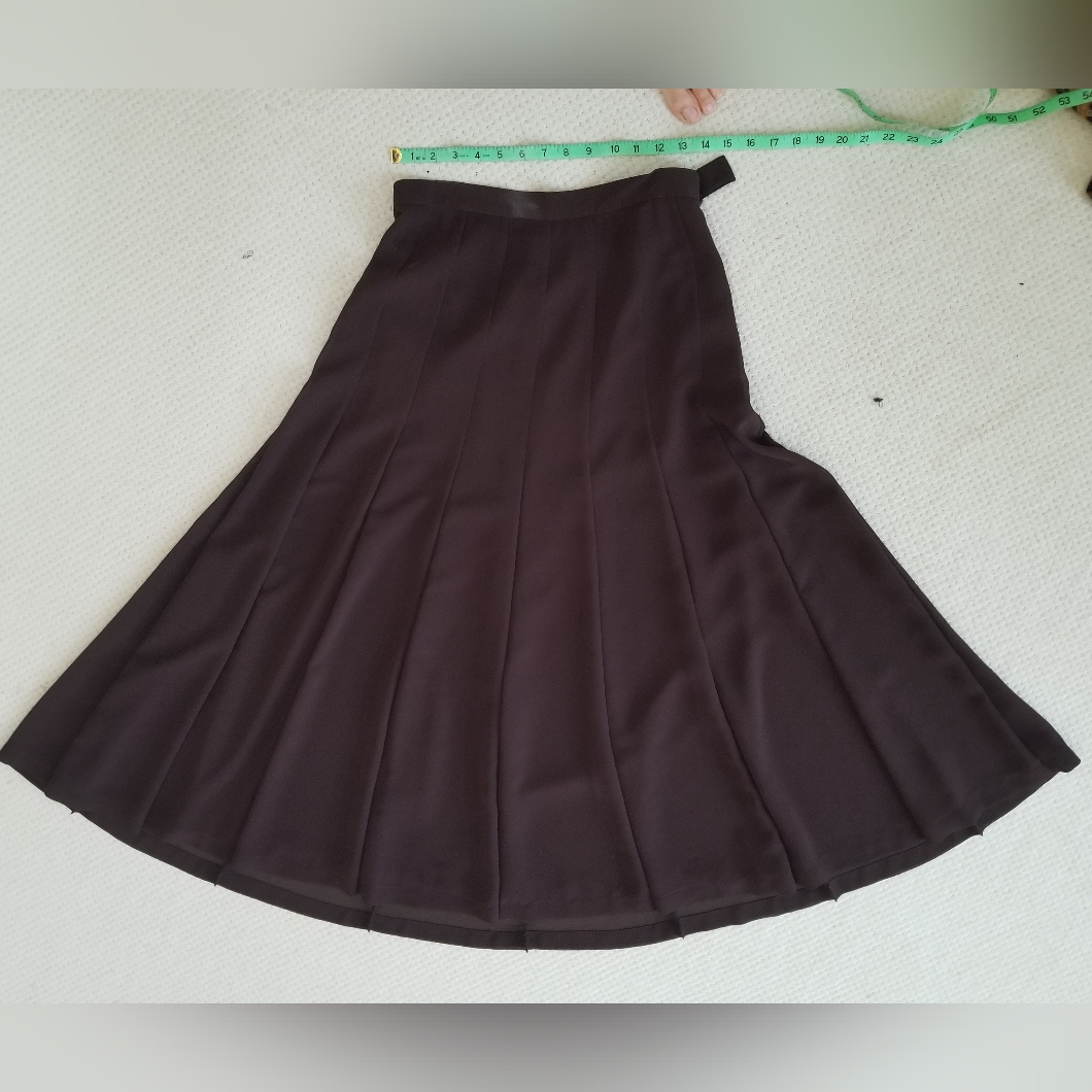 Korean Brand Dk Brown Trumpet Skirt Size M